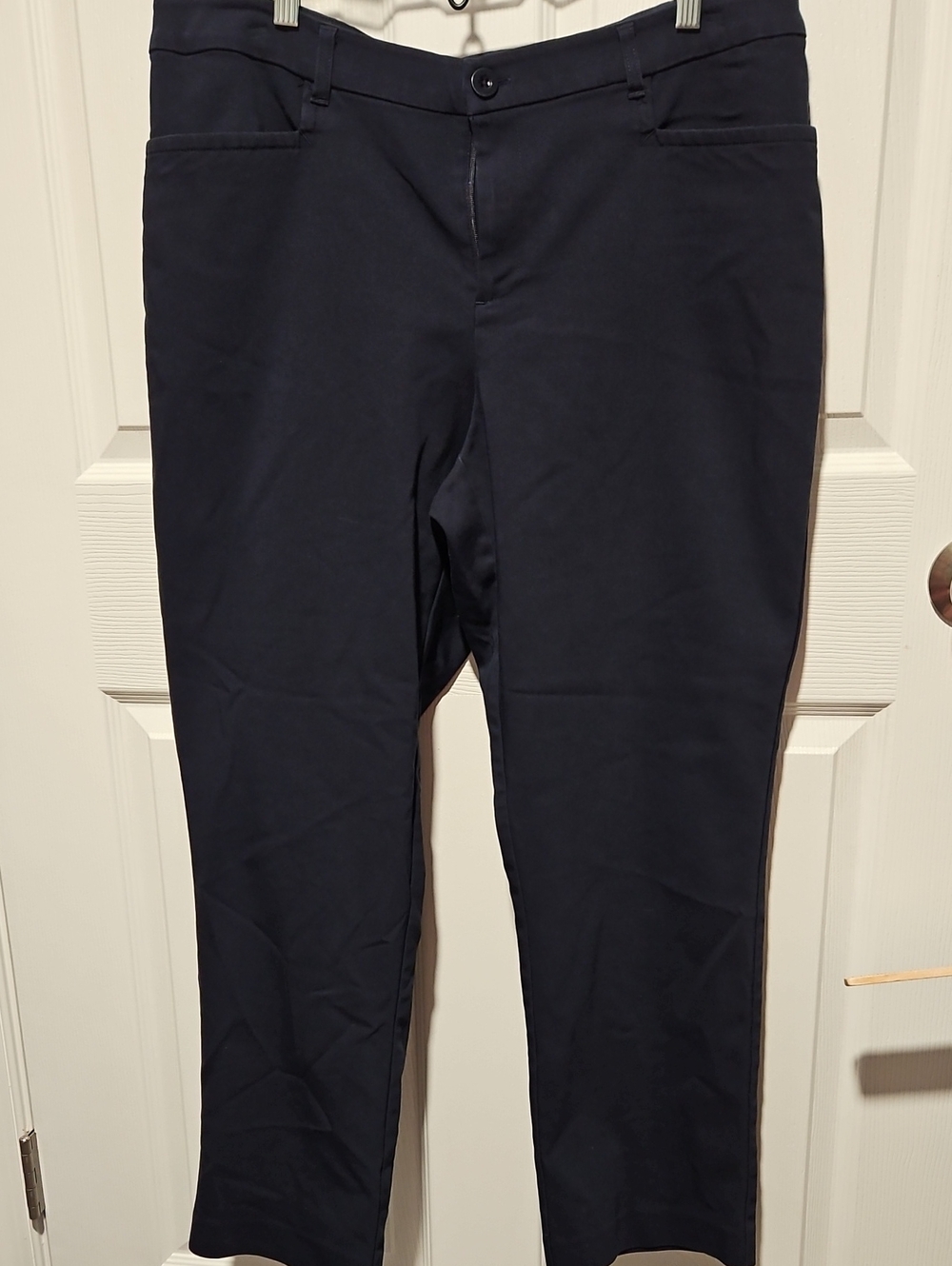 CJ Banks Navy Women's Trousers